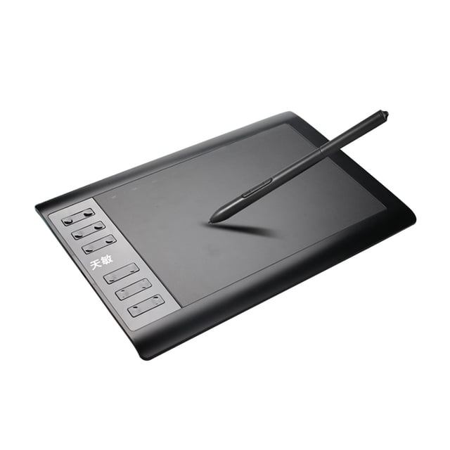 Cateissary Master Graphic Tablet 8192 Niveles Digital 10X6 Pulgadas Dibujo Computadoras y accesorios