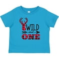 thumbnail image 3 of Inktastic Plaid Deer Wild and 1 with Arrow Boys or Girls Baby T-Shirt, 3 of 5