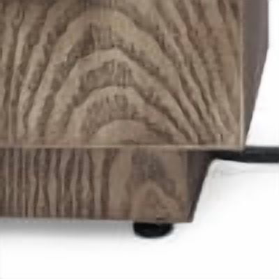 Jasmine Outdoor 50,000 BTU Square Fire Pit (No Tank Holder), Brown Wood Pattern