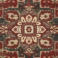 thumbnail image 6 of SAFAVIEH Mahal Oswin Oriental Area Rug, Red/Cream, 4' x 5'7", 6 of 7