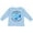 AE-Light Blue, variant on Inktastic Daddy's Fishing Buddy with Cute Blue Fish Boys or Girls Long Sleeve Toddler T-Shirt