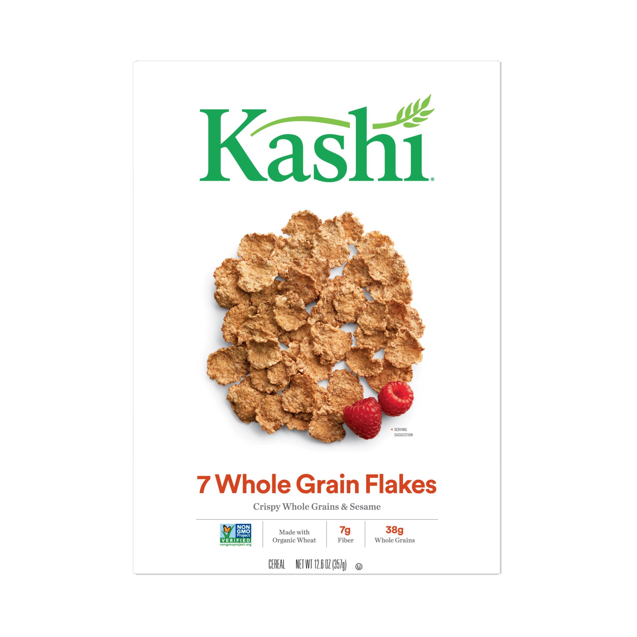 Kashi 7 Whole Grain Flakes Breakfast Cereal, 12.6 oz