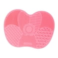 thumbnail image 3 of Alfombrilla de limpieza de brochas Fernando Silicona herramienta de limpieza compacta Rosa, 3 of 8