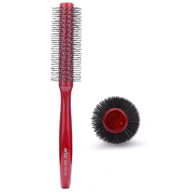 Perfehair Small Round Hair Brush for Blow Drying with Soft Nylon Bristles, inch, Roller Curling Styling Volume Hairbrush for Men and Women Short Thin Curly Hair Perfehair Small Round Hair Brush for Blow Drying with Soft Nylon Bristles, inch, Roller Curling Styling Volume Hairbrush for Men and Women Short Thin Curly Hair