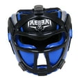thumbnail image 1 of Almencla Boxing Headgear Face Guard Full Face Protection for Muay Thai Sanda Sparring blue L, 1 of 8