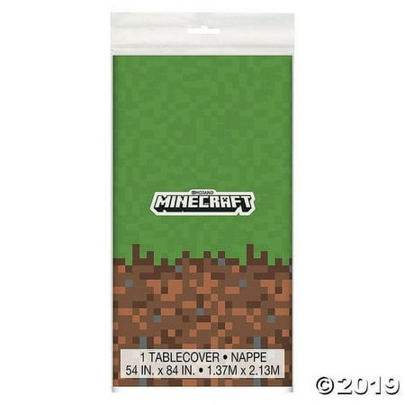Minecraft Plastic Tablecloth