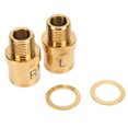 thumbnail image 2 of Nimomo Extensor de Pedal de Bicicleta de 20mm, adaptadores de Pedales de Ciclismo de aleación de Titanio, espaciadores de Pedal, husillo extendido para Bicicleta de montaña(Oro), 2 of 5