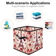 thumbnail image 2 of Eiffel Tower Foldable Storage Bin with Handle, 10.8"x10.5"x10.6", Large Capacity, 2 of 6
