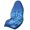Blue Tribal Palm Tree Hibiscus, variant on Bulopur Tropical Front Car Seat Towel Sea Turtle Universal Sweat Carseat Protector for Beach Breathable Athletic Towel for Summer Car Decor Fit SUV Sedan Truck