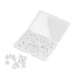 thumbnail image 2 of Alfileres De Ramillete, Alfileres Florales De Plástico Blanco Transparente Para Arreglos Florales Para Ramilletes De Boda Para Ramos ANGGREK Otros, 2 of 8