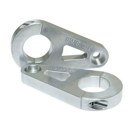 Viair 86210 1.25 in. Tube Clamp Mounting Bracket, 2 Pieces