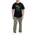 thumbnail image 5 of CafePress - T Rex RAWR Men's Dark Pajamas - Men's Dark Loose Fit Cotton Pajama Set, 5 of 7