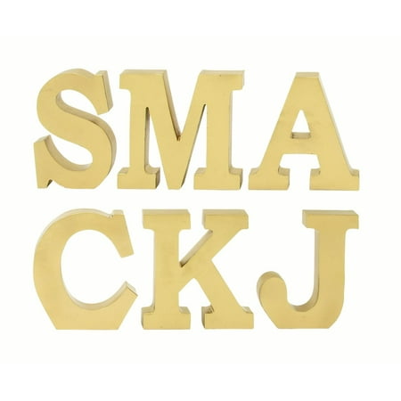 polystone decmode glam letters inch cut gold dialog displays option button additional opens zoom