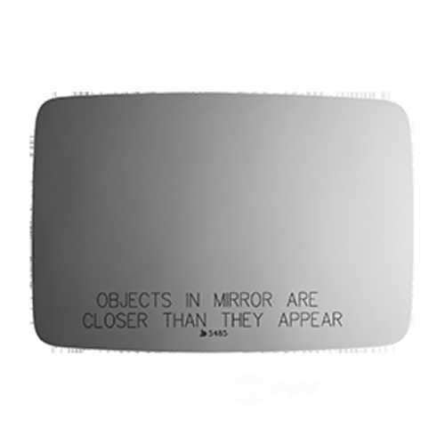 Burco Side View Mirror Replacement Glass - Clear Glass - 5485