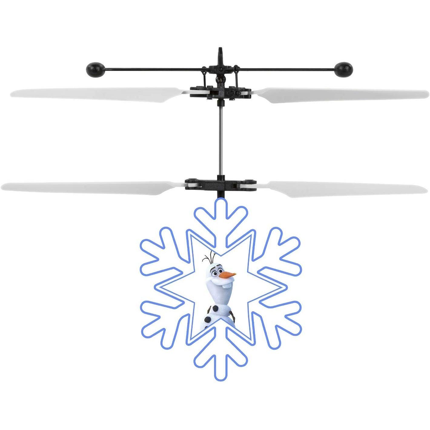 frozen motion sensing helicopter