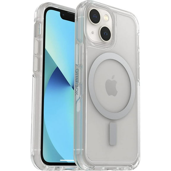 OtterBox Symmetry Case with MagSafe for iPhone 13, Clear