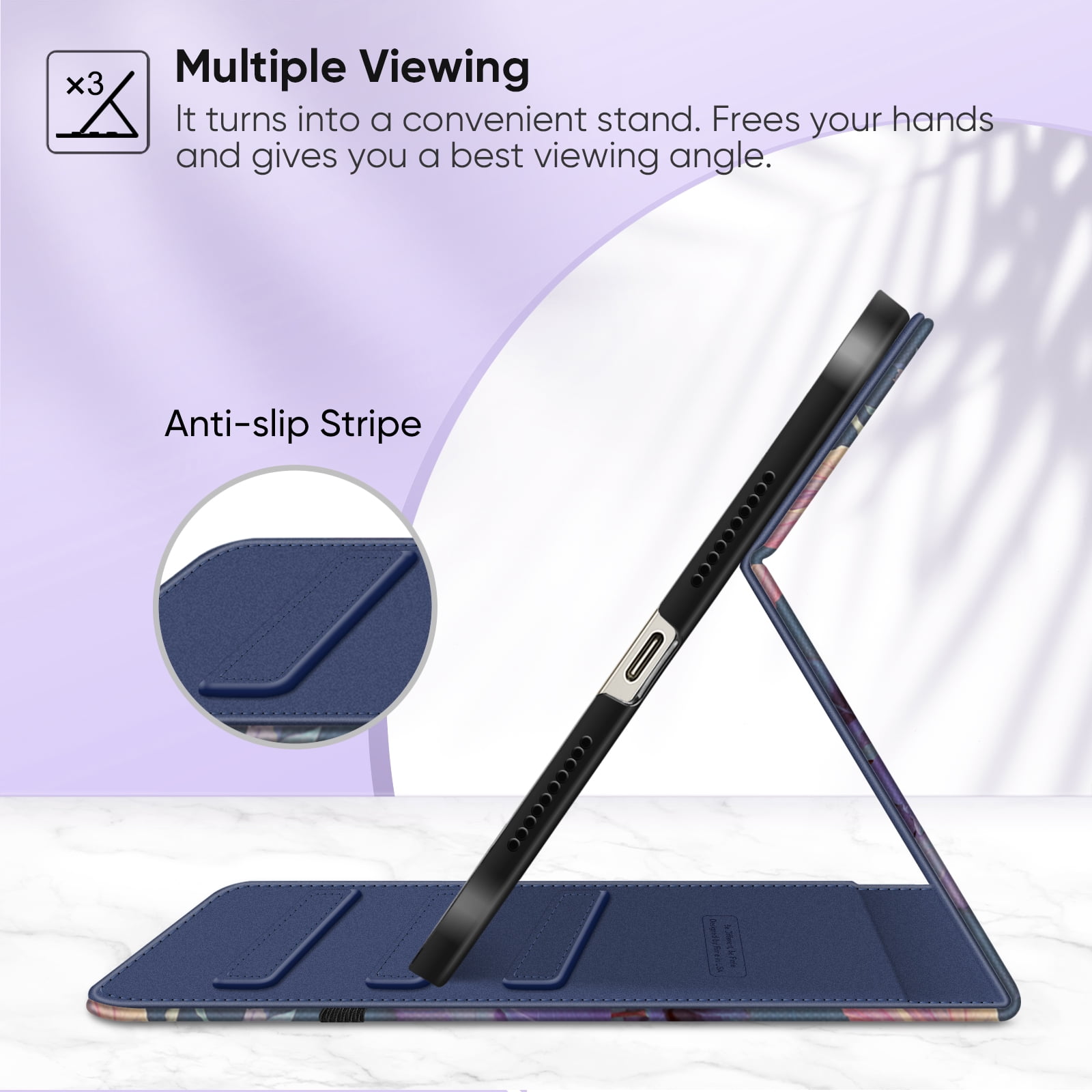 Fintie Case for iPad Mini 7 (A17 Pro) 2024 / iPad Mini 6 2021