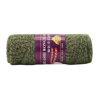 JUNTEX 50g/Ball DIY Fluffy Plush Chunky Thick Knitting Yarn Multicolor  Hand-Woven Crochet Velvet Thread for Baby Warm Hat Scarf Sweater 