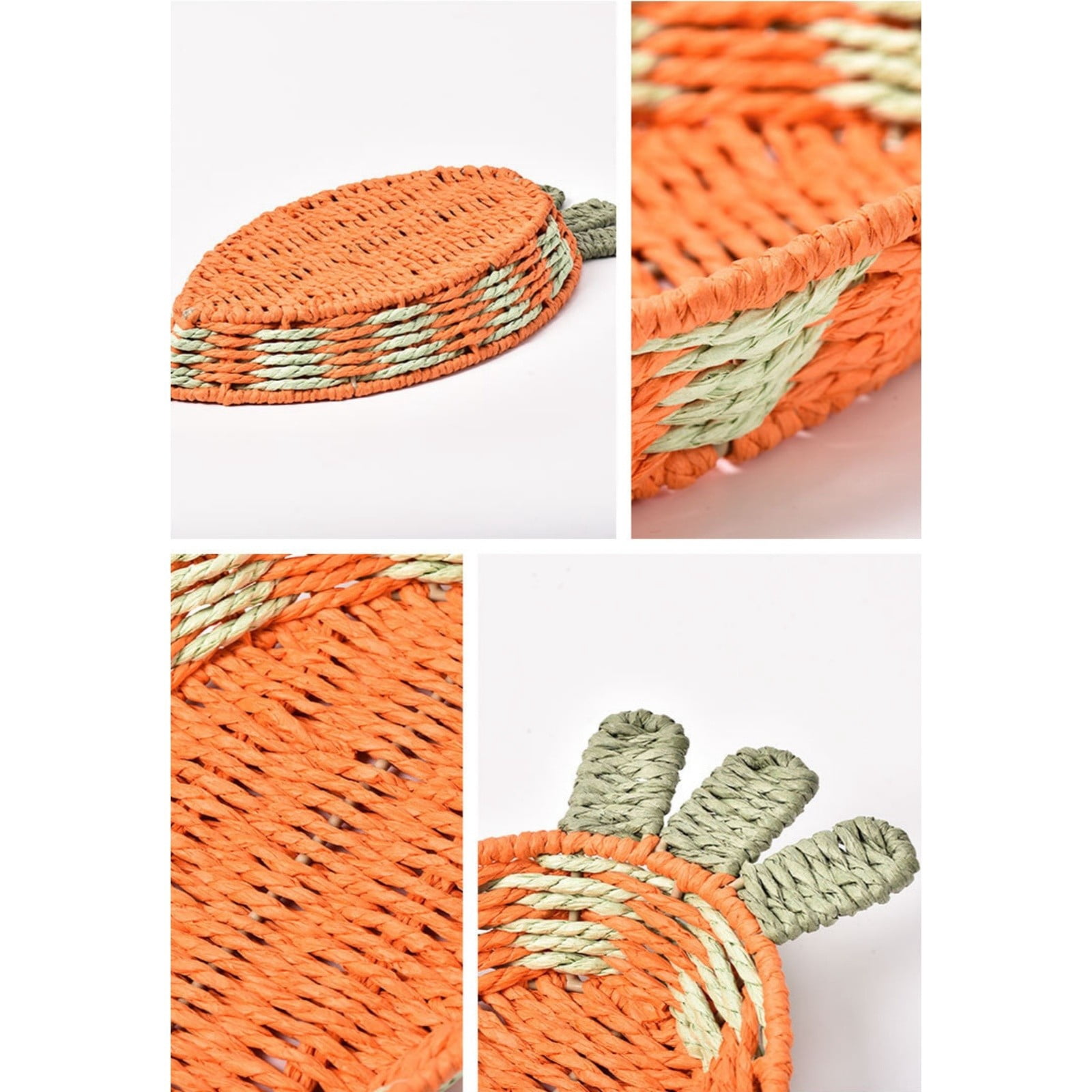 fsxdhpcsgfc Carrot Shaped Storage Home Desktop Fruit Shaped Sundries Storage Tray Desktop Decorative Tray Fruit Metal Food Containers with Lids Stay Fresh Produce Containers Sandwich Bag Containers