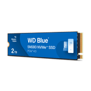 WD Blue 2TB SN580 NVMe SSD, Internal SSD - WDS200T3B0E-00CHF0