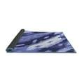 thumbnail image 2 of Ahgly Company Indoor Square Abstract Blue Modern Area Rugs, 7' Square, 2 of 4