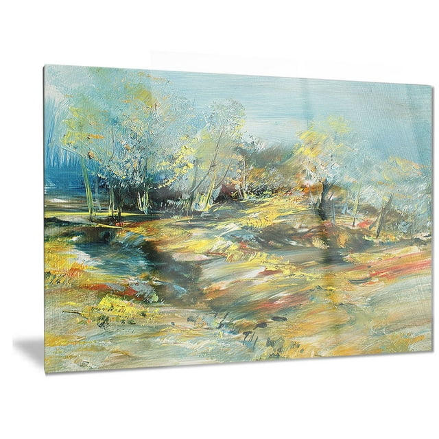Design Art Abstract Landscape Abstract Metal Wall Art