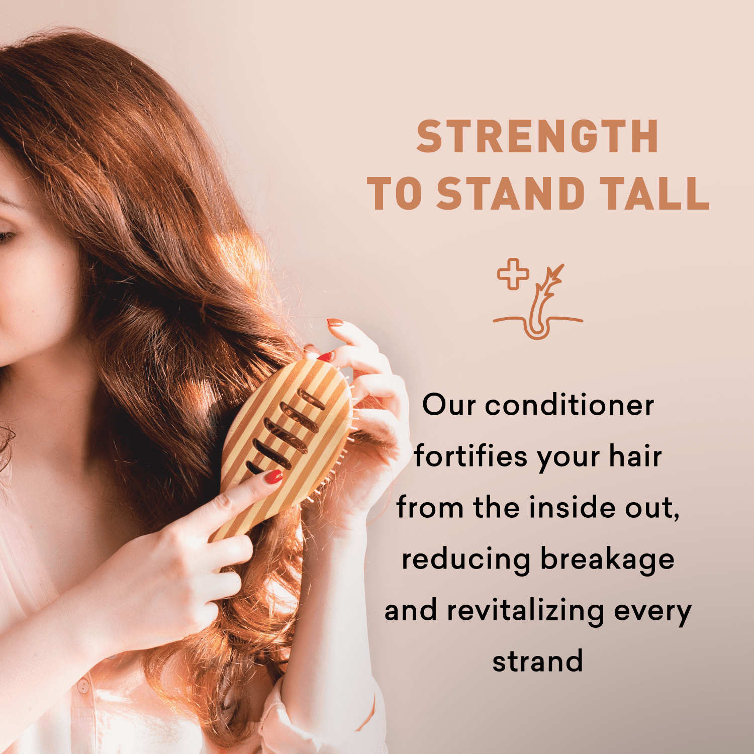 Just Nutritive Conditioner for Thin Hair, Strengthen & Repair with Argan & Pumpkin Seed Oil, 16oz