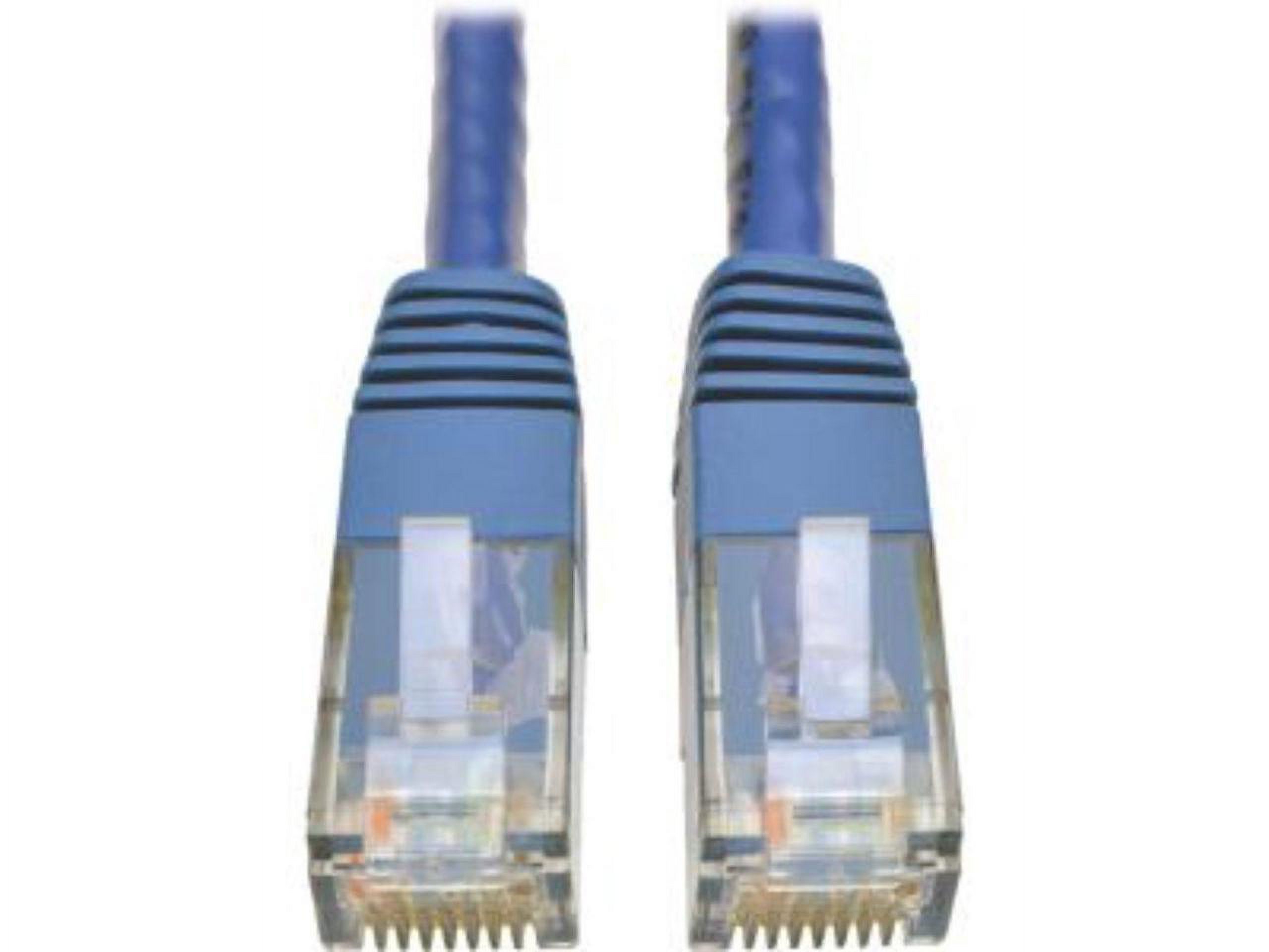 Tripp Lite Cat6 Gigabit Molded Patch Cable, 25 ft. RJ45 (M/M), 550MHz 24 AWG Blue 25' (N200-025-BL) - image 2 of 9