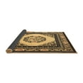 thumbnail image 2 of Ahgly Company Indoor Round Oriental Brown Asian Inspired Area Rugs, 3' Round, 2 of 4