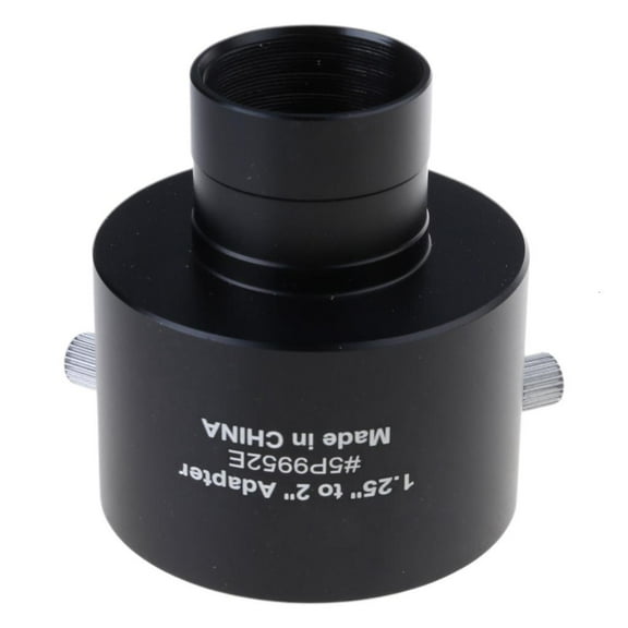Tizuqe Versatile Telescope Eyepiece Adapters Compatible for 1.25" and 2" Telescopes 31.7mm to 50.8mm Mounting Adapters