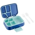 thumbnail image 1 of Lunch Box For Kids Lunch Container With 5 Compartments Leak Proof Portable Handle Microwave/Dishwasher, 1 of 9