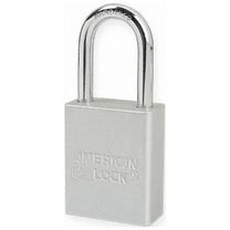 American Lock Lockout Padlock,KD,Silver,1-7/8"H A1106CLR