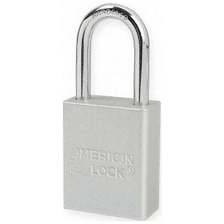 American Lock Lockout Padlock,KA,Silver,1-7/8"H A1106KACLR51252