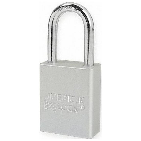 American Lock Lockout Padlock,KA,Silver,1-7/8"H A1106KACLR51252