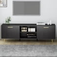 thumbnail image 4 of Home TV Stand for TVs Modern Entertainment Center TV Console Storage Cabinet for Living Room, 4 of 6