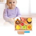 thumbnail image 1 of Juguete de Comida Imaginación, Juguete para Verduras, Juguete Montessori para , Juguetes para Alimentos Desierto 9pcs CUTICAT Juegos de imaginación, 1 of 7