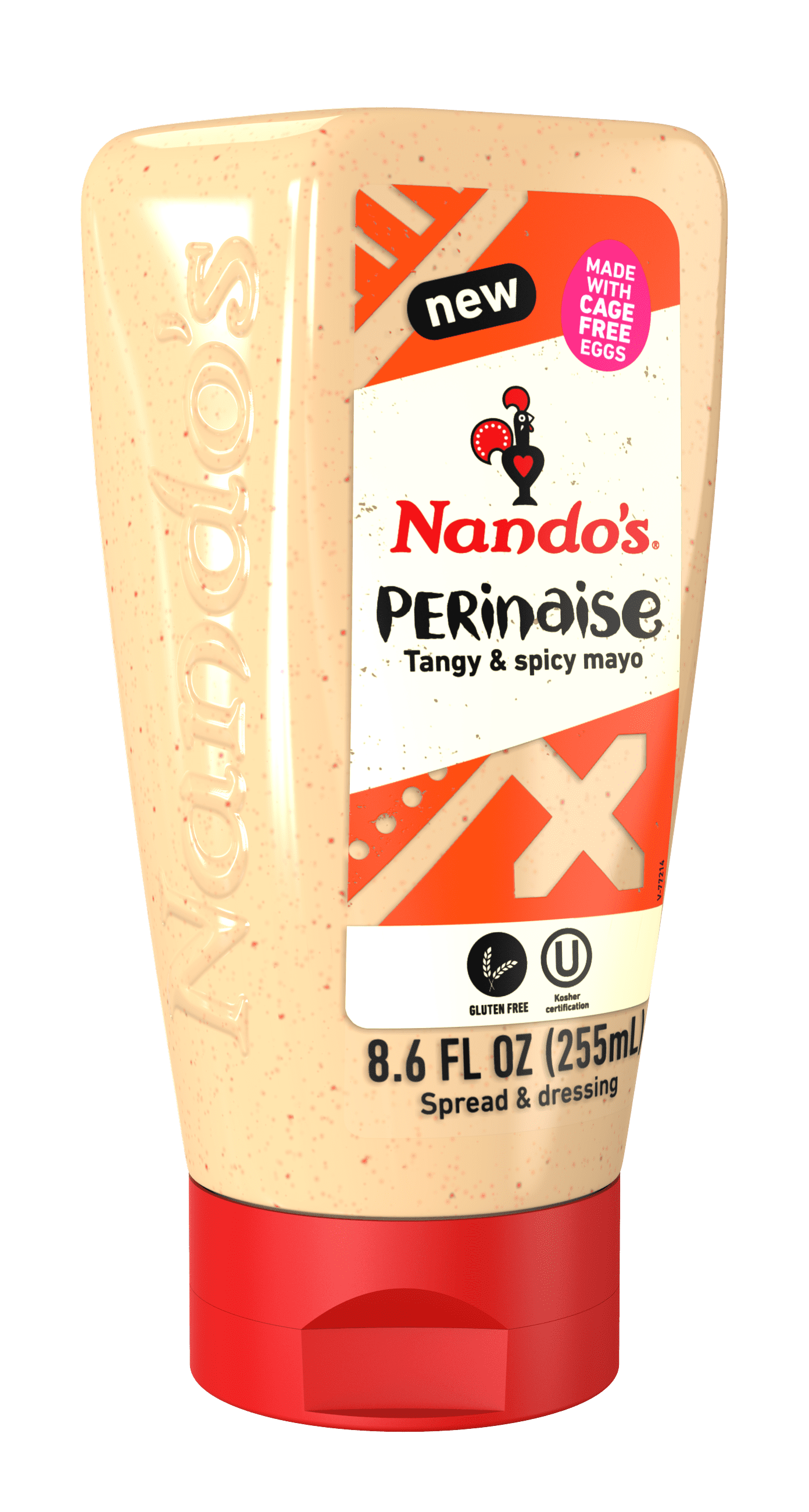 Nando's Original Spicy Mayo PERinaise Tangy Spread and Dressing, 8.6 fl oz