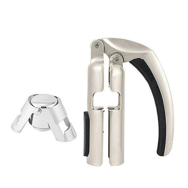 Champagne Bottle Opener Multifunctional Manual Handheld Corkscrew Effortless Wine Screw Remover for Kitchen Restaurant