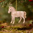 thumbnail image 4 of Taicans ‌2025 Christmas Horse Ornament - Acrylic Horse Tree Decor with Rhinestones,Gift for Christmas,Horse Lover's Holiday Decor,2D Equestrian Holiday Ornament‌, 4 of 5