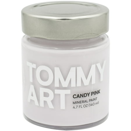UPC: 8034143032613 | Tommy Art Chalk-Based Mineral Paint 140ml-Candy Pink