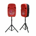thumbnail image 5 of IQ Sound Portable Bluetooth Speaker System - Red - 50 Hz to 20 kHz - Battery Rechargeable - USB, 5 of 5