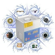 Silver Stainless Steel 3.2L Liter Industry Heated Ultrasonic Heater Timer