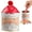 A, variant on Uanit Christmas Snack Storage Box with Santa & Snowman Pattern Design, Multicolor Round Hat Shaped Metal Cylinder Container for Candy Jar and Holiday Decoration Use with Airtight Seal