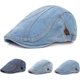thumbnail image 3 of Gorras Newsboy, estilo vaquero británico plano avanzado, boina para hombre, ideal para uso diario H24d0306, 3 of 5