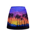 thumbnail image 4 of KEIAHUAN Tropical Sunset Print Tennis Skirt for Women Versatile Lightweight High Waisted Golf Skirt for Lady Quick Dry A Line Athletic Skirts with Shorts Pocket, 4 of 7