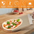 thumbnail image 5 of Sliding Pizza Peel Shovel Storage Board Pala Pizza Scorrevole Wooden Handle Transfer Pizza Spatula Bread Kitchen Baking Tools, 5 of 5