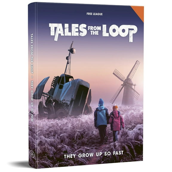 Free League Publishing: Tales From the Loop: They Grow Up So Fast - Hardcover RPG Book, Roleplaying Game, 4 Mysteries Set Over 4 Seasons