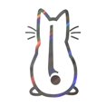 thumbnail image 1 of Adorno de vinilo para el limpiaparabrisas del coche con un simpático gatito, calcomanía con diseño animal de gato para decorar la ventana del coche o el portátil, 1 of 4