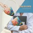 thumbnail image 6 of Spiral Notebook,College Ruled Journal,8.26" x 5.71" 50 Sheets/100 Pages,3 Pack - Colorful Wildflowers Texture Ombre Rainbow Colors, 6 of 7