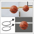 thumbnail image 3 of Raindrops 2Pcs Iron Basketball Storage Rack for Bedroom, 3 of 8